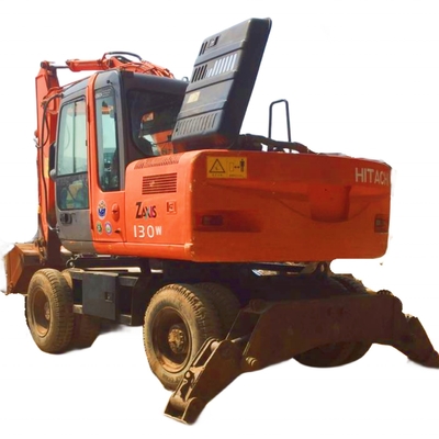 Hitachi ZX130 Excavatora de 13 toneladas Excavadora usada com pintura original do Japão