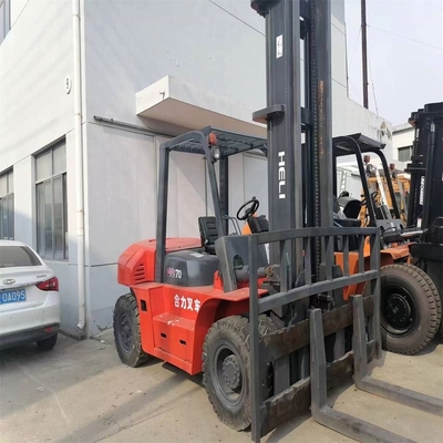 7 toneladas Mini diesel empilhadeira CPCD70 com fixação cor original e competição quente