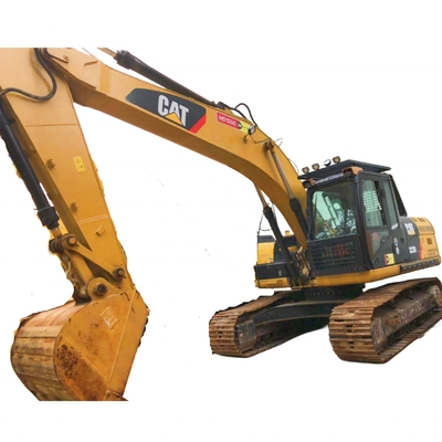 Excavadora Usada Japão Tinta Original Caterpillar 323D2L Crawler Moving Type