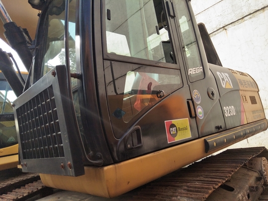 Excavadora Usada Japão Tinta Original Caterpillar 323D2L Crawler Moving Type
