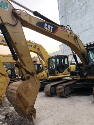 Excavadora Usada Japão Tinta Original Caterpillar 323D2L Crawler Moving Type