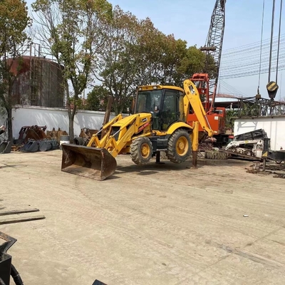 Usado Japão Original JCB 15TON Backhoe Loader Crawler Movendo com HAWE bomba hidráulica