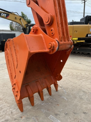 Excavadora Doosan DX140LC com motor original e cilindro hidráulico Liyuan do Japão