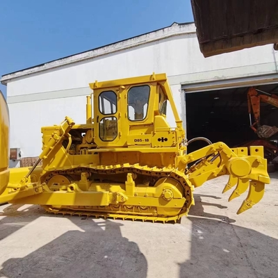 cilindro hidráulico amarelo Liyuan usados Bulldozer Komatsu D85-18 em boas condições