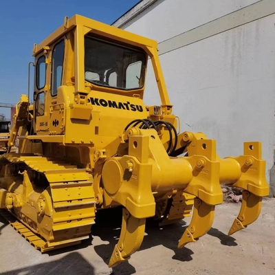 cilindro hidráulico amarelo Liyuan usados Bulldozer Komatsu D85-18 em boas condições