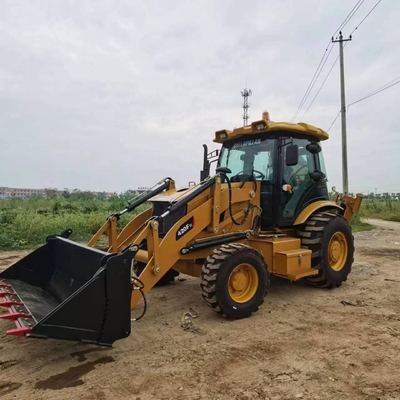 Japão Tinta Original Usada Carregadora de retroescavação HINO Motor 20ton Caterpillar 420F para Sal