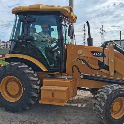 Carga nominal de 7 toneladas Carregador de segunda mão usado Caterpillar CAT 420F a preços acessíveis do Japão