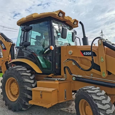 CAT 420F Carregadora de retroescavação usada com 20 toneladas de peso operacional e 0-2000 horas de trabalho