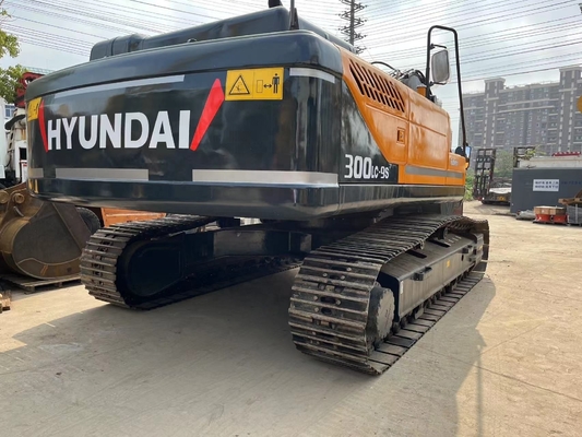 Coreia Digger usado Hyundai 300LC-9S pintura original totalmente sistema hidráulico Excavadora Crawler