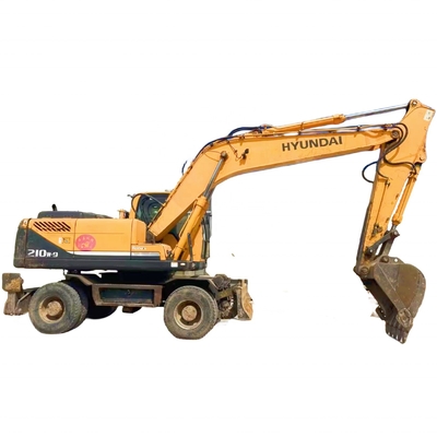 Peintura original Hyundai 210W-9 Escavação 21000 kg Peso da máquina Liyuan bomba hidráulica