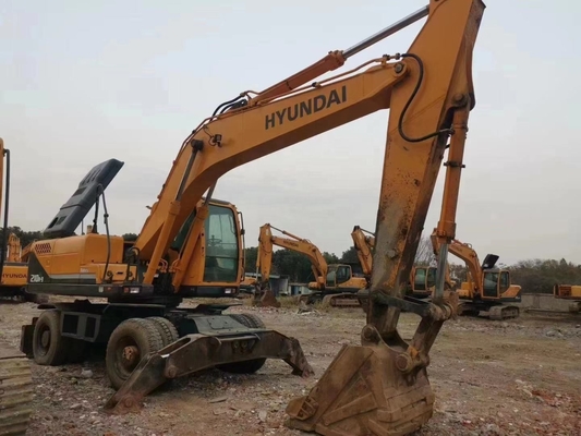 Peintura original Hyundai 210W-9 Escavação 21000 kg Peso da máquina Liyuan bomba hidráulica