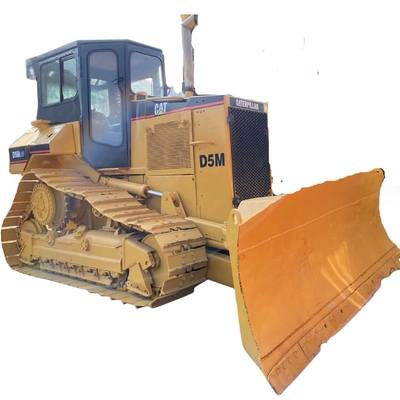 Dozer Caterpillar D5M usado em excelente estado no Japão Capacidade de doze 4.3m3