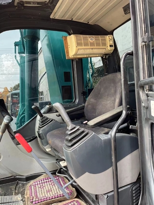 Excavadora usada Kobelco SK210LC com bomba hidráulica Liyuan e tinta original no Japão