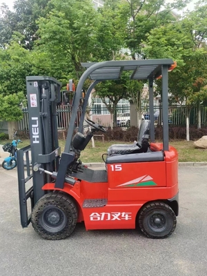 Peintura original HELI A15 1TON Caminhão de segunda mão para elevação automática de paletes