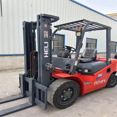 0-2000 Horas de Trabalho Utilizado Heli CPCD30 3Ton caminhão elevador a diesel para fácil operação