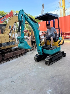 Excavadora Kubota U-15 usada com pintura original e bomba hidráulica Liyuan do Japão