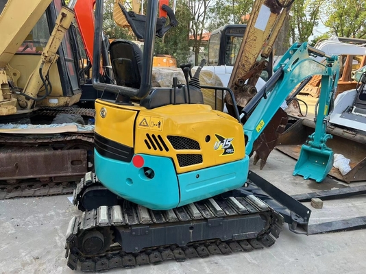 Excavadora Kubota U-15 usada com pintura original e bomba hidráulica Liyuan do Japão