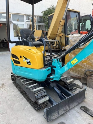 Excavadora Kubota U-15 usada com pintura original e bomba hidráulica Liyuan do Japão