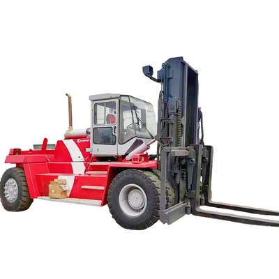 25 toneladas de empilhadeira diesel pesada Kalmar usada com motor original em bom estado