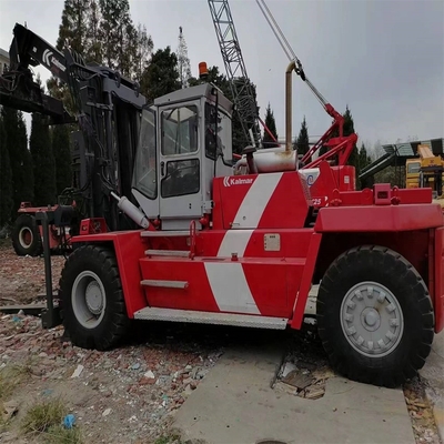 25 toneladas de empilhadeira diesel pesada Kalmar usada com motor original em bom estado