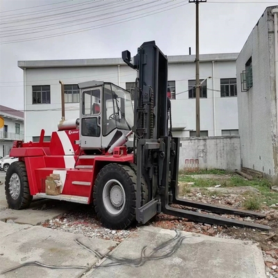 25 toneladas de empilhadeira diesel pesada Kalmar usada com motor original em bom estado