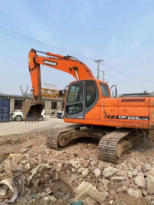 Boa condição 2019 Doosan DX225LCA 22 Ton Excavator Coreia do Sul Feito Cor Original