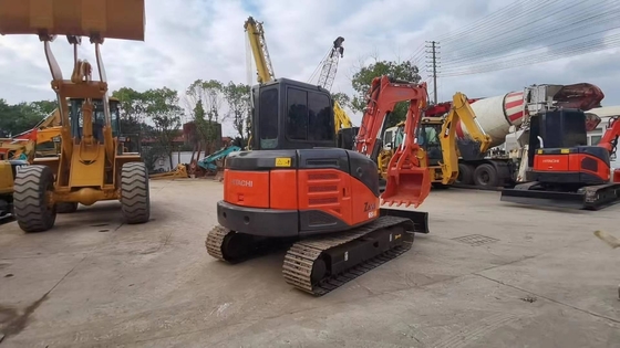 6.5t mini escavadeira Hitachi ZX65U Backhoe hidráulico usado ZX65U Deft design Japão