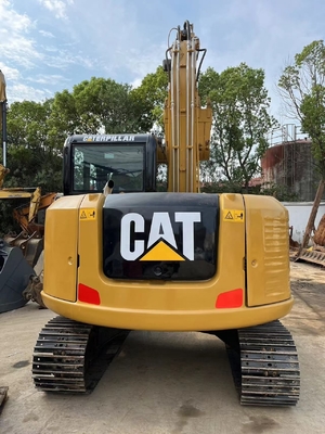 Excavadora original do Japão CAT MINI Crawler Digger 307E2 Ton Excavator 7TON Peso operacional 27kW