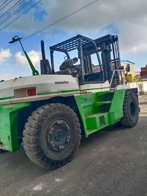 24000 KG Usado KOMATSU empilhadeira FD240 caminhão de elevação de paletes Manual de operação 24ton caminhão