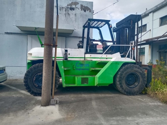 24000 KG Usado KOMATSU empilhadeira FD240 caminhão de elevação de paletes Manual de operação 24ton caminhão