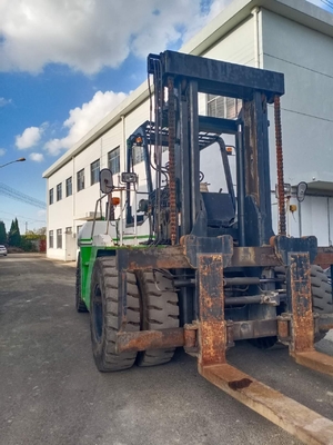 24000 KG Usado KOMATSU empilhadeira FD240 caminhão de elevação de paletes Manual de operação 24ton caminhão