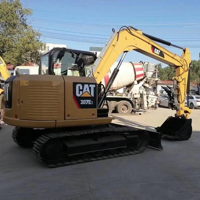Caterpillar de tinta original 307E2 Usado Excavadora Diesel Liyuan cilindro hidráulico de 7 toneladas