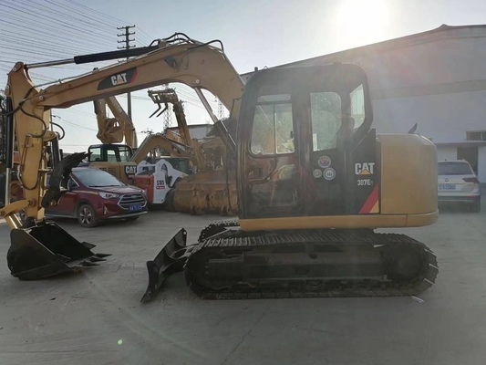 Caterpillar de tinta original 307E2 Usado Excavadora Diesel Liyuan cilindro hidráulico de 7 toneladas