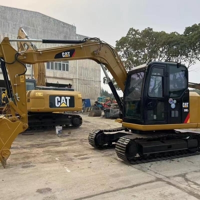 Máquina de rastreamento CAT308E Excavadora usada com 0-2000 horas de trabalho em bom estado