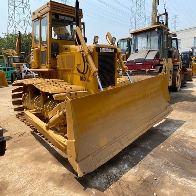 Buldozer CAT D6D usado 3.3m3 Capacidade de doçaria para máxima eficiência e produtividade