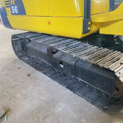 Horário de trabalho reduzido Usado Komatsu PC56 Mini Pequena Excavadora para a Eficiência da Construção