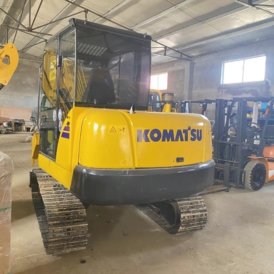 Horário de trabalho reduzido Usado Komatsu PC56 Mini Pequena Excavadora para a Eficiência da Construção