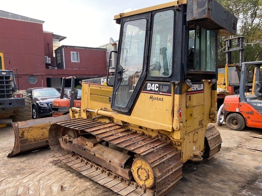 60KW CAT D4C Bulldozer de segunda mão para projetos de construção em boas condições