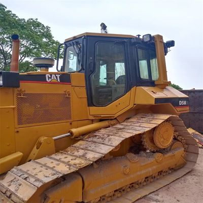 Boa condição CAT D5M Usado Bulldozer Tractor de cores originais em preço acessível