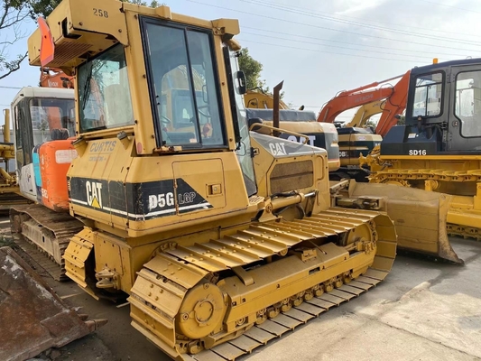 CAT D5G Bulldozer crawler de segunda mão para obras de construção em dimensão 5447*3442*3160mm
