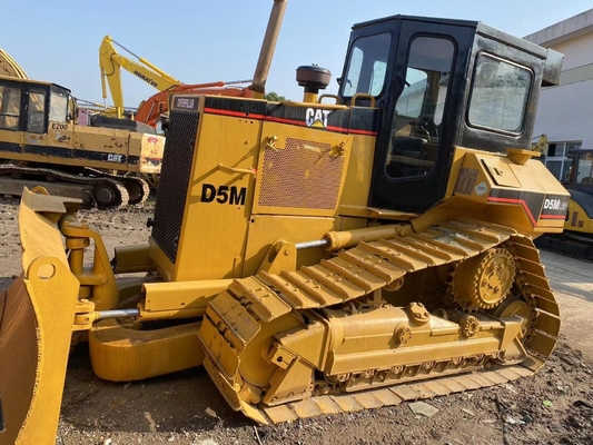 Bulldozer CAT D5M com bomba hidráulica CAT Horas de trabalho curtas