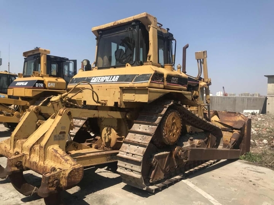 Bulldozer CAT D6R com capacidade de 4,3 m3 e peças originais do Japão