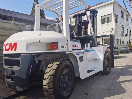Japão Utilizado TCM 6 toneladas diesel em empilhadeira para a construção de cores originais Peso 6000 Kg