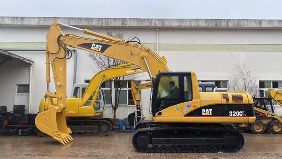 Excavadora CAT 320CL fabricada no Japão Usada Excavadora hidráulica de bom desempenho em Xangai