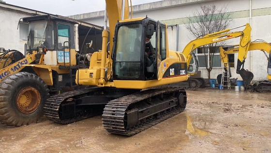 Excavadora CAT 320CL fabricada no Japão Usada Excavadora hidráulica de bom desempenho em Xangai