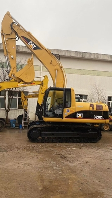 Excavadora CAT 320CL fabricada no Japão Usada Excavadora hidráulica de bom desempenho em Xangai