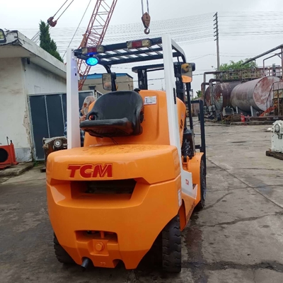 6 toneladas de empilhadeira diesel original TCM 3 toneladas de empilhadeira usada para manobras suaves