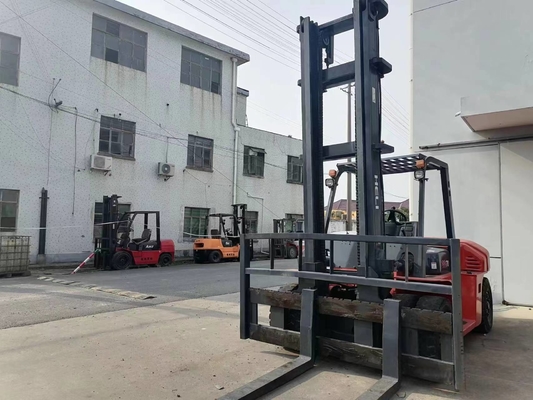 HELI CPCD70 7ton diesel empilhadeira com mudança lateral nas exigências do cliente satisfeito