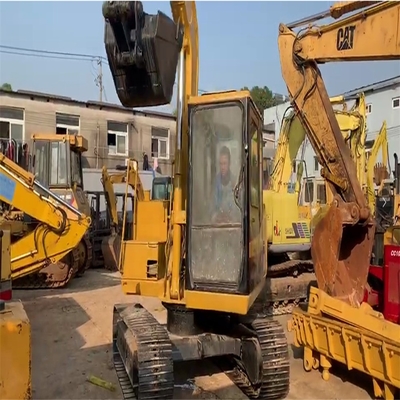40kw Mini Excavator Caterpillar Usado Excavador de segunda mão E70B em cor original