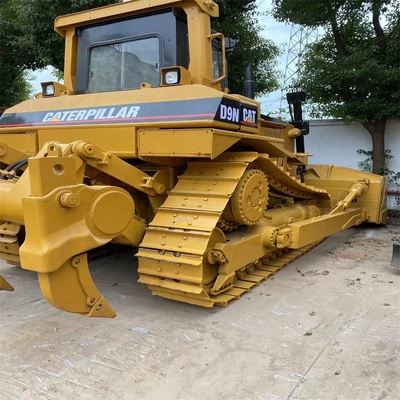 CAT D9N Bulldozer CAT usado com motor original Cat e Bulldozer de rastreamento hidráulico